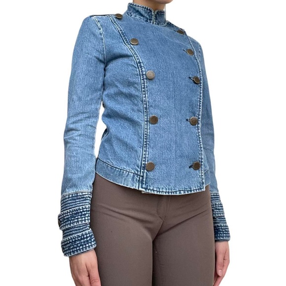 Rare Jean Paul Gaultier vintage denim jean jacket - Picture 1 of 4